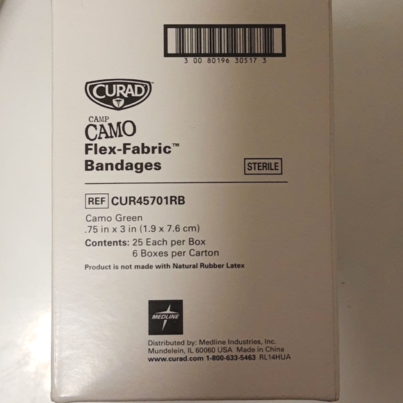 Curad Camp Camo Adhesive Bandages 12 pack (25 Count each) - Picture 11 of 11